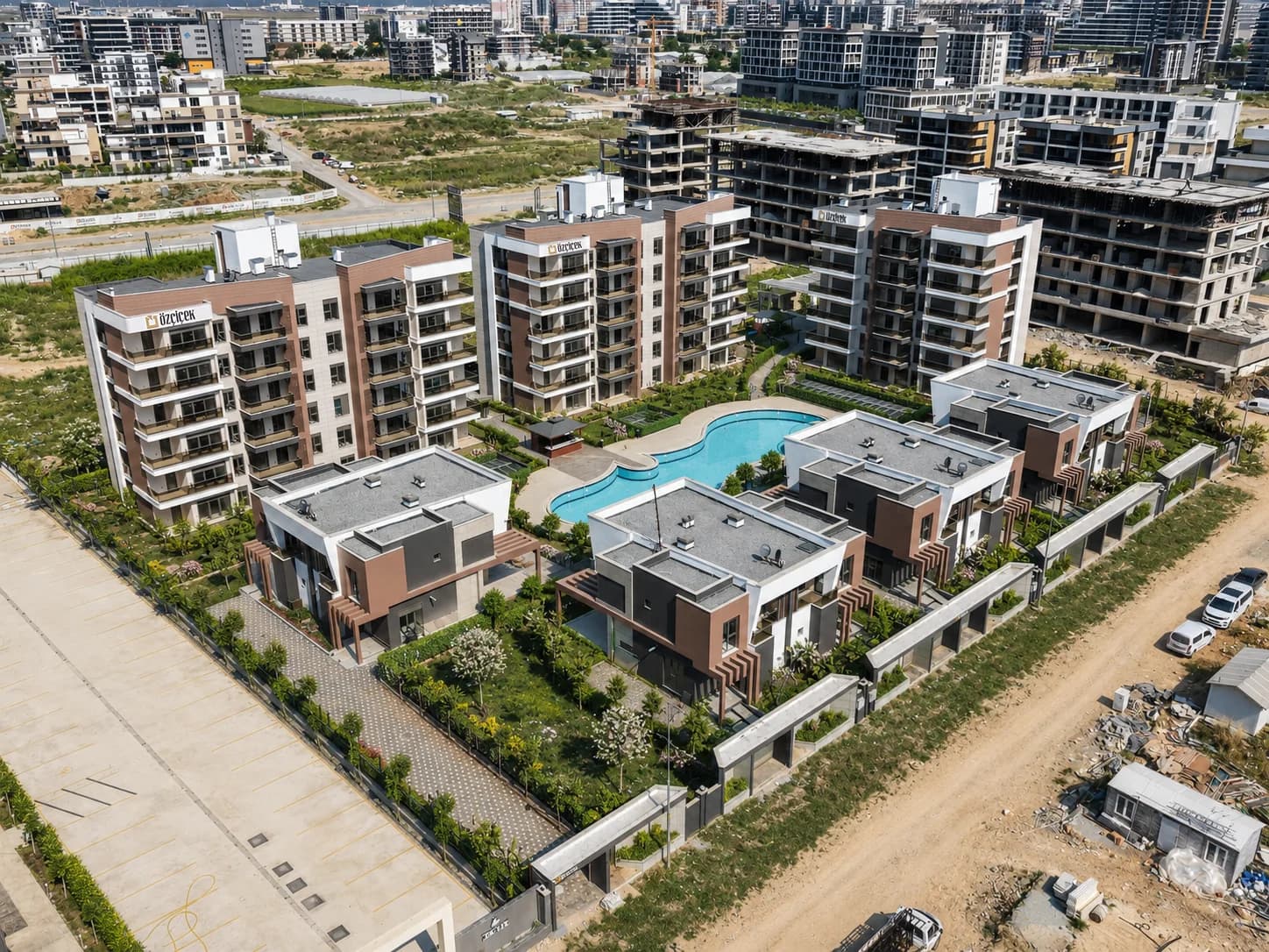 Viamar Acacia: 7-й проект, 66 квартир и 8 вилл. Варианты 2+1 и 4+1.