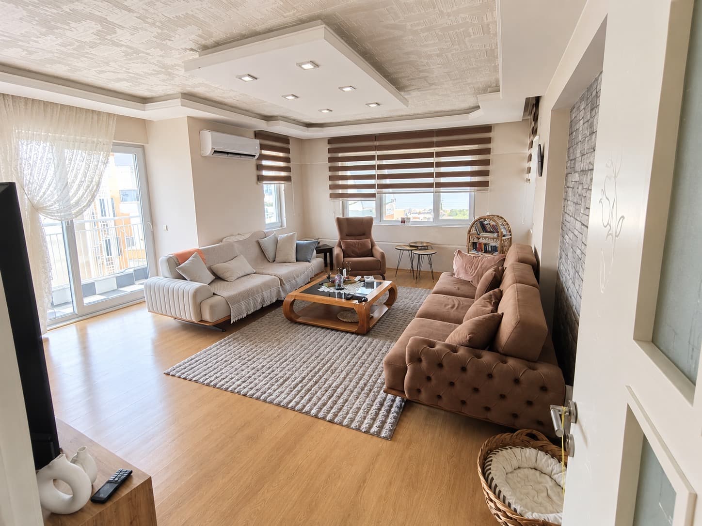 Видовая квартира 125 м² с мастер-спальней в 15 мин от пляжа | Анталья, Гюрсу (Коньяалты)