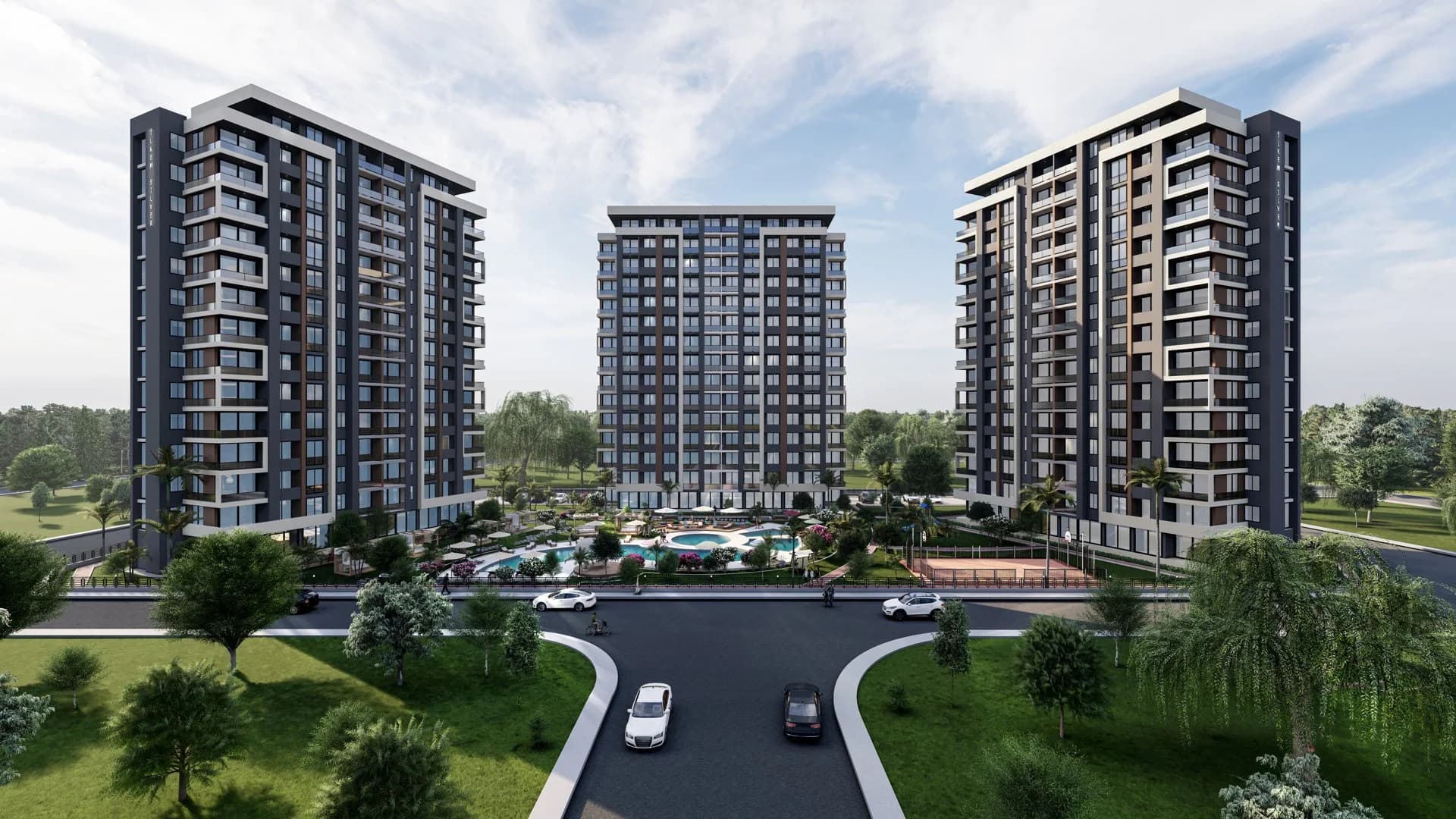 İlkem Silver — новостройка 1+1 и 2+1 у моря (2 мин), Арпачбахшиш